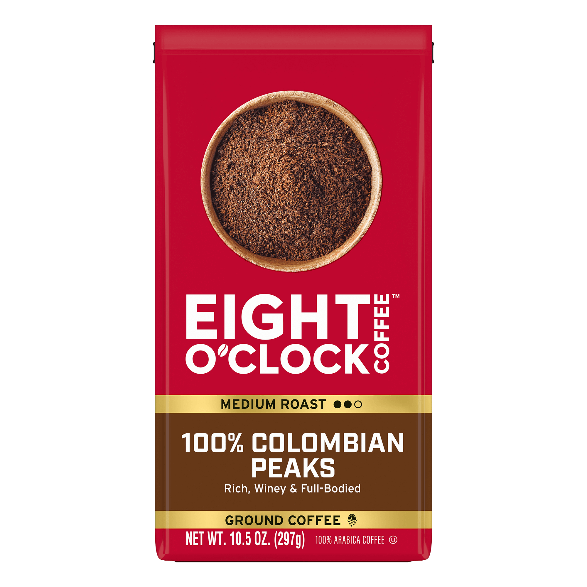 100% Colombian Peaks (Ground) – Eight O'Clock Coffee