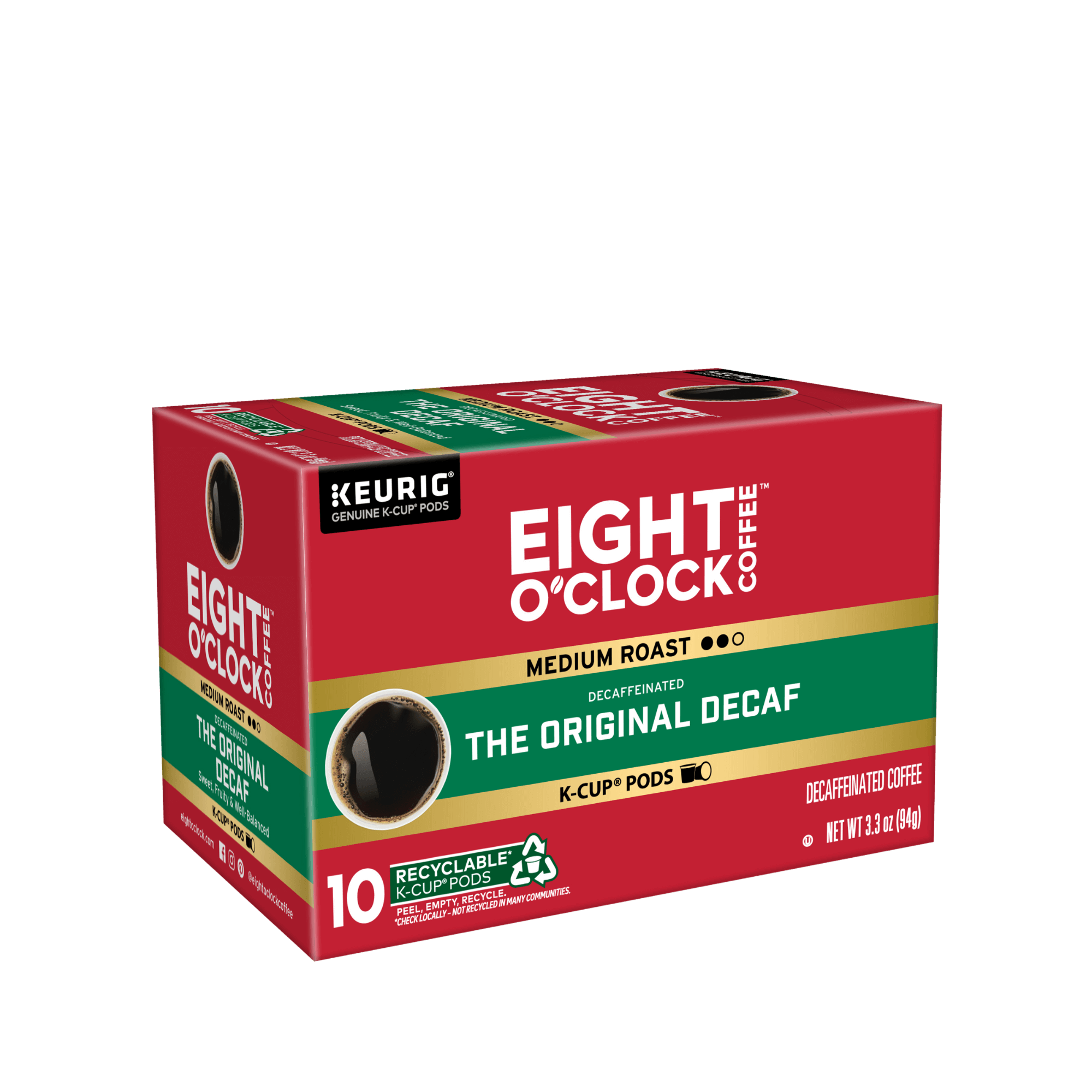 Original Decaf K-Cup Coffee | Medium Roast Pods – Eight O'Clock Coffee Original Decaf K-Cup Coffee | Medium Roast Pods – Eight O'Clock Coffee