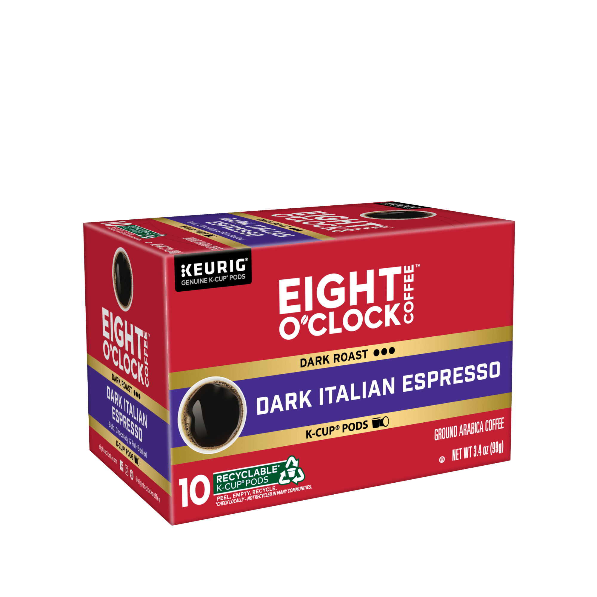 Dark Italian Espresso K-Cup Coffee | Bold Dark Roast – Eight O Dark Italian Espresso K-Cup Coffee | Bold Dark Roast – Eight O