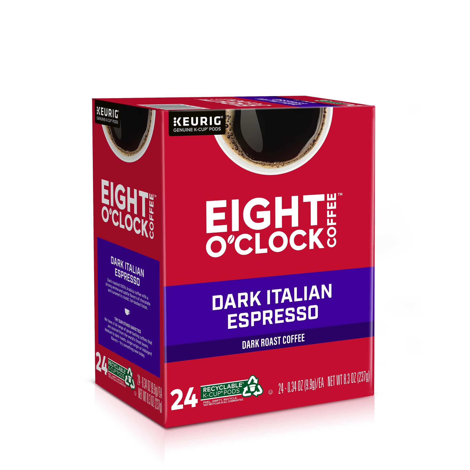 Italian coffee top k cups