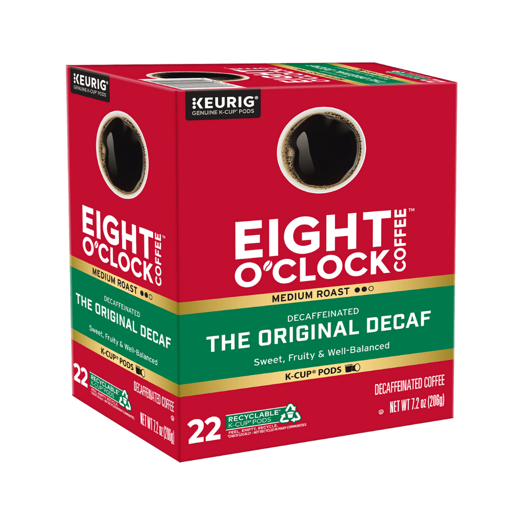 Original Decaf K-Cup Coffee | Medium Roast Pods – Eight O'Clock Coffee Original Decaf K-Cup Coffee | Medium Roast Pods – Eight O'Clock Coffee