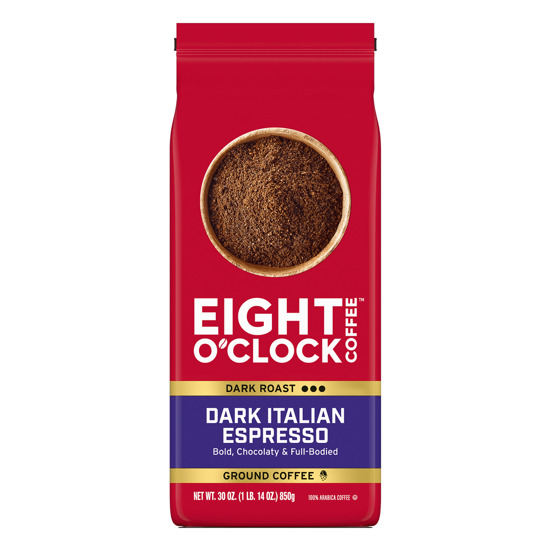 Dark Italian Espresso Ground Coffee | Extra Fine Roast – Eight O