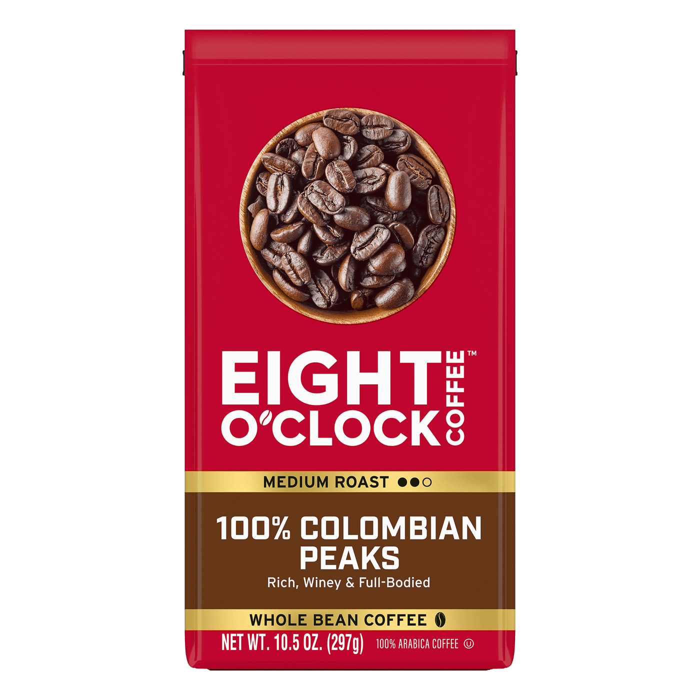 100% Colombian Peaks (Whole Bean) – Eight O'Clock Coffee
