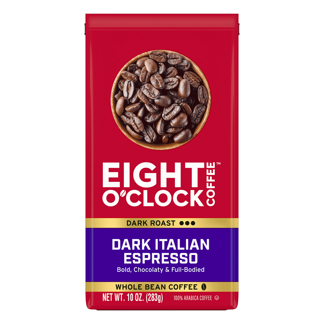 紺ページ　オカバンゴ＆月 Dark Italian Espresso (Whole Bean) – Eight O'Clock Coffee