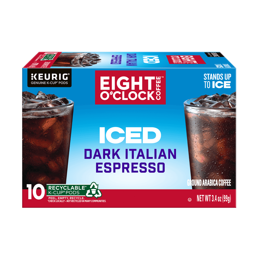 Iced Dark Italian Espresso K-Cup® Pods – Eight O'Clock Coffee