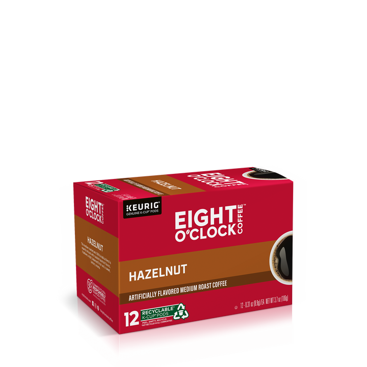 Hazelnut K Cup Pods Eight O Clock Coffee