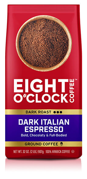 Bag of Dark Italian Espresso coffee