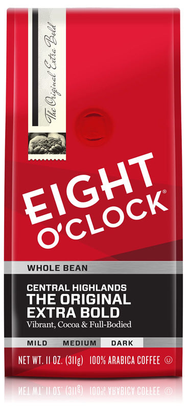 Bag of Eight Oclock Extra Bold Coffee