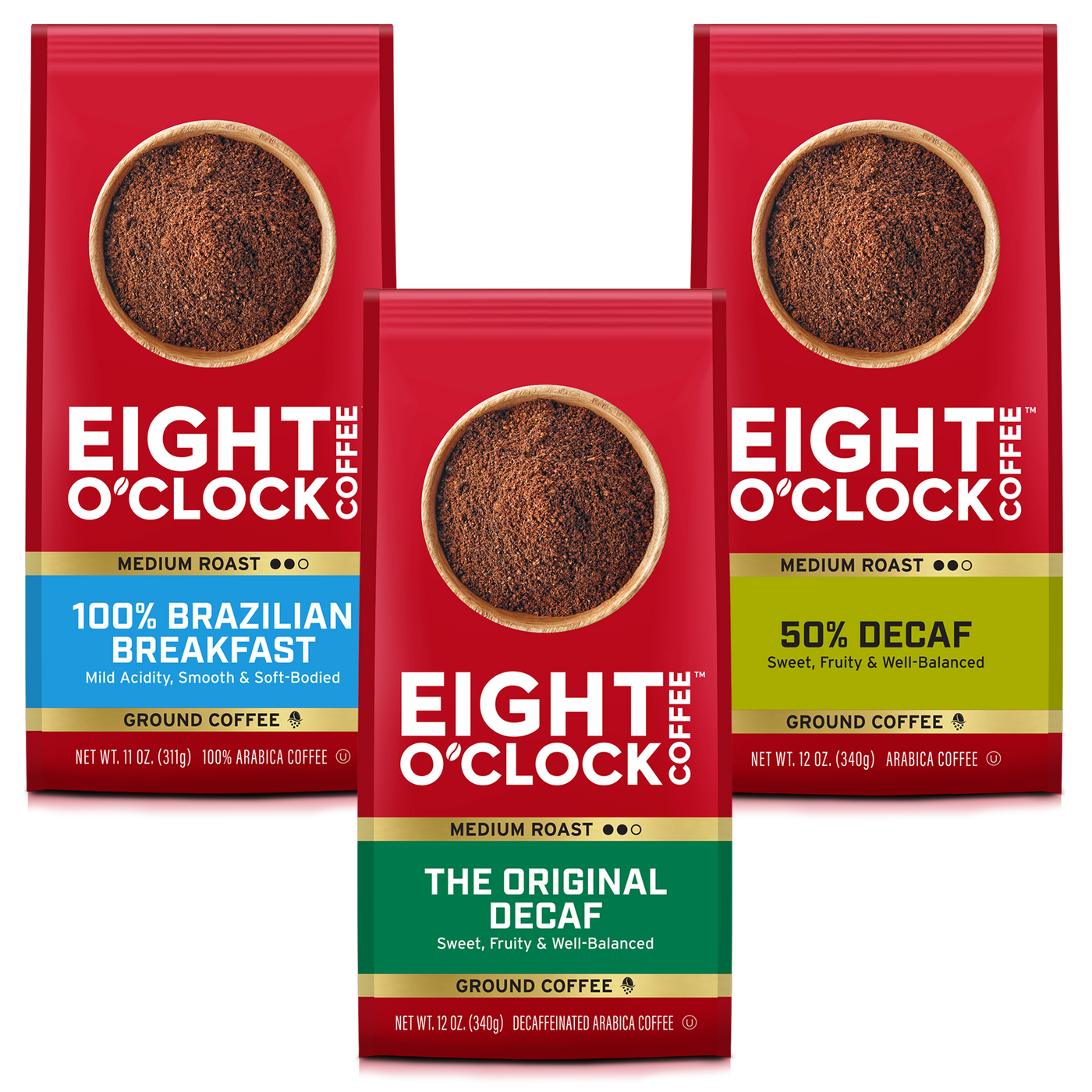 Coffee All Day Ground Favorites Variety 3-Pack
