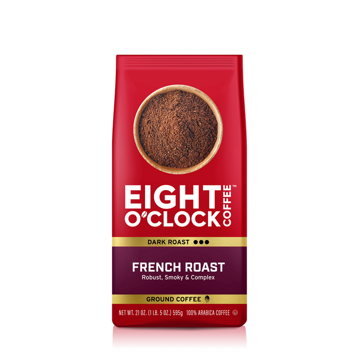 French Roast (Ground) – Eight O'Clock Coffee