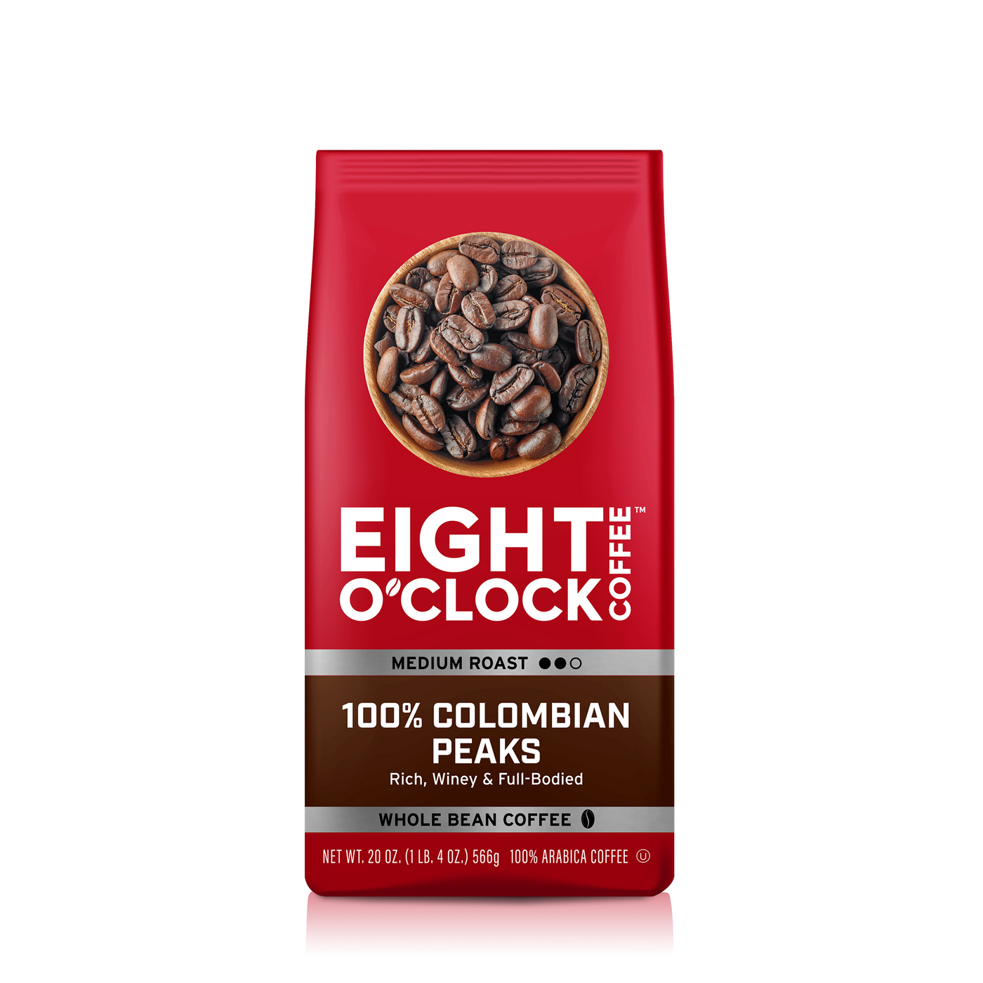 100% Colombian Peaks (Whole Bean) - 20oz bag