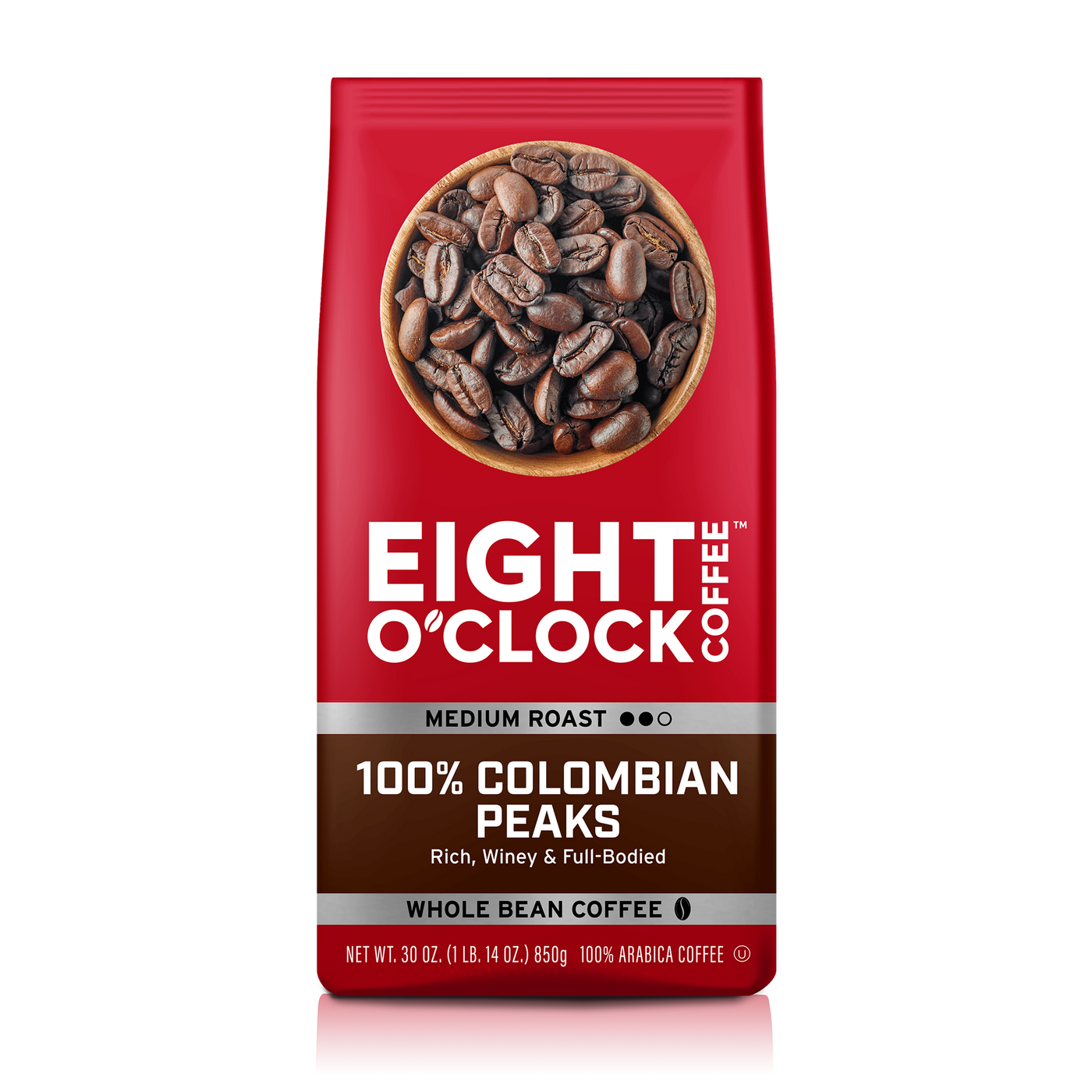 100% Colombian Peaks (Whole Bean) - 30oz bag