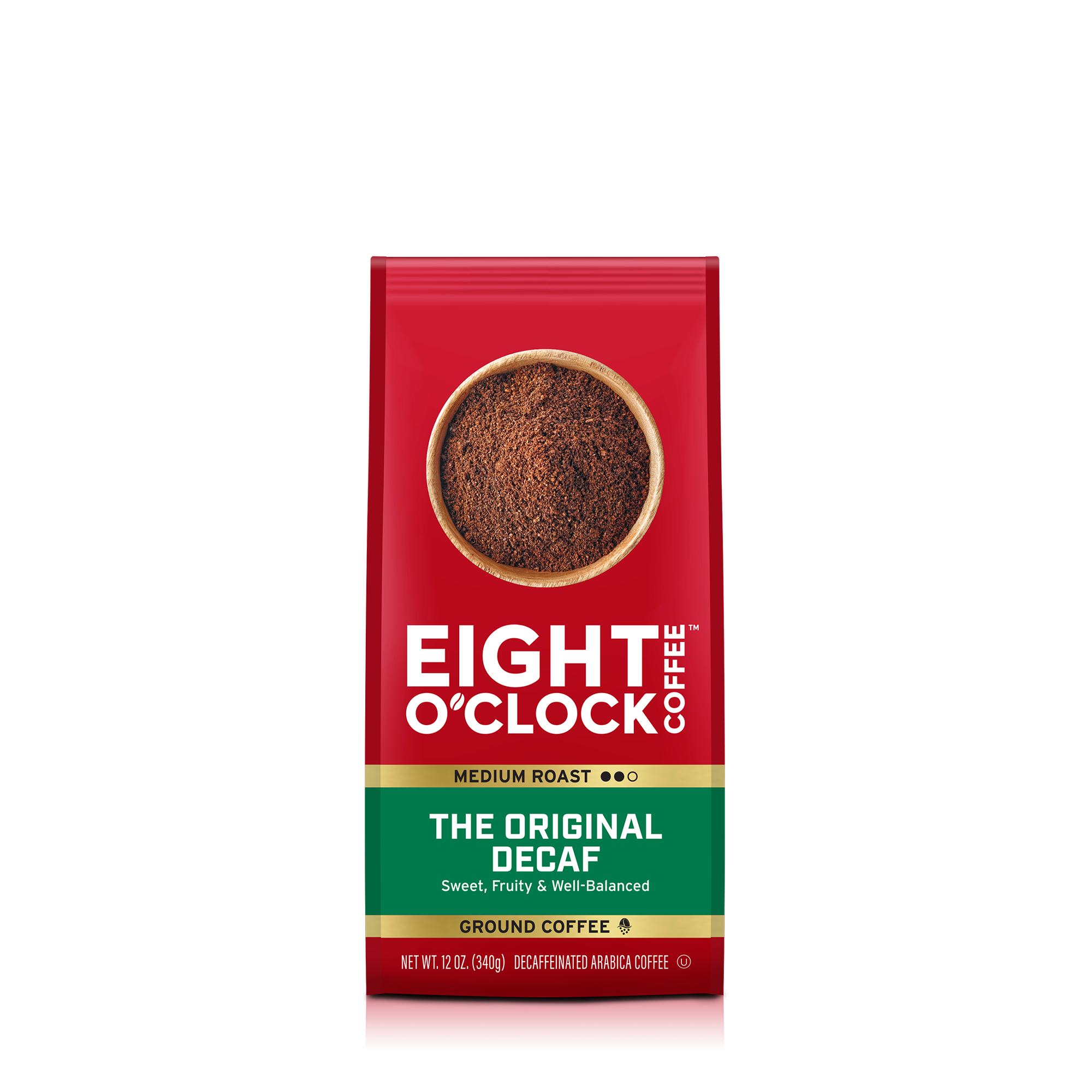 Eight O'Clock Original Decaf Coffee K-Cups, 12 Count Total
