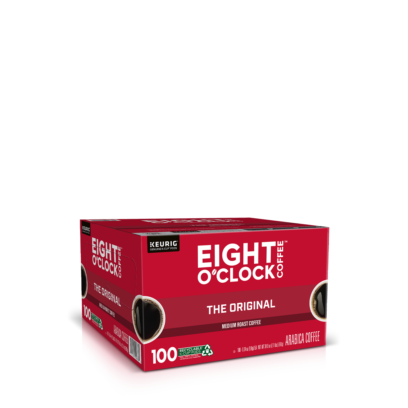 The Original K Cup Pods 100 Ct. Box Eight O Clock Coffee